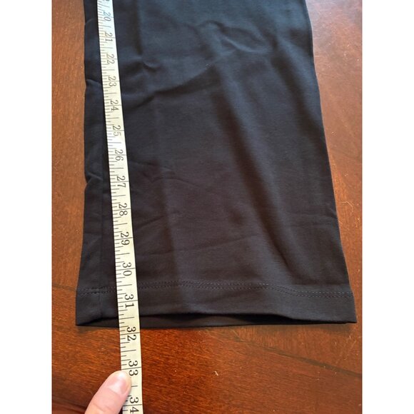 Lands End NEW Knit Sport Straight Leg Casual Pull on Pants Black Size 18/XL Tall - Picture 12 of 14